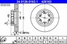 DISC FRANA ATE 24.0126-0163.1 - Compatibil cu NISSAN