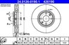 DISC FRANA ATE 24.0126-0190.1 - Compatibil cu CITROEN, DS, PEUGEOT