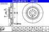 DISC FRANA ATE 24.0128-0119.1 - Compatibil cu ALFA ROMEO