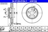 DISC FRANA ATE 24.0128-0154.1 - Compatibil cu FORD, LAND ROVER, VOLVO