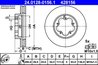 DISC FRANA ATE 24.0128-0156.1 - Compatibil cu FORD