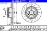 DISC FRANA ATE 24.0128-0177.1 - Compatibil cu MERCEDES-BENZ