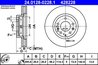 DISC FRANA ATE 24.0128-0228.1 - Compatibil cu MAZDA