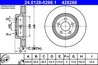 DISC FRANA ATE 24.0128-0266.1 - Compatibil cu CHRYSLER