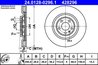 DISC FRANA ATE 24.0128-0296.1 - Compatibil cu AUDI, VW