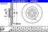 DISC FRANA ATE 24.0128-0301.1 - Compatibil cu LANCIA