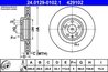 DISC FRANA ATE 24.0129-0102.1 - Compatibil cu AUDI