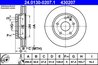 DISC FRANA ATE 24.0130-0207.1 - Compatibil cu CHEVROLET, OPEL, SAAB, VAUXHALL