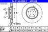 DISC FRANA ATE 24.0130-0209.1 - Compatibil cu CHEVROLET, OPEL, SAAB, VAUXHALL