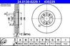 DISC FRANA ATE 24.0130-0229.1 - Compatibil cu PEUGEOT