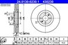 DISC FRANA ATE 24.0130-0230.1 - Compatibil cu CITROEN, DS, PEUGEOT