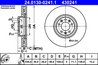 DISC FRANA ATE 24.0130-0241.1 - Compatibil cu CITROEN, DS, OPEL, PEUGEOT, VAUXHALL