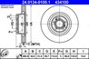 DISC FRANA ATE 24.0134-0100.1 - Compatibil cu AUDI, VW