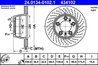 Disc frana ATE 24.0134-0102.1
