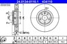 DISC FRANA ATE 24.0134-0110.1 - Compatibil cu AUDI, VW