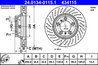 Disc frana ATE 24.0134-0115.1
