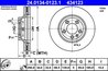 DISC FRANA ATE 24.0134-0123.1 - Compatibil cu AUDI, PORSCHE, VW