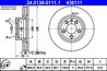 DISC FRANA ATE 24.0136-0111.1 - Compatibil cu PORSCHE, VW