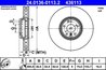 Disc frana ATE 24.0136-0113.2