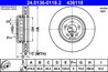 DISC FRANA ATE 24.0136-0118.2 - Compatibil cu BMW