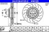 DISC FRANA ATE 24.0136-0125.2 - Compatibil cu BMW