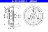 TAMBUR FRANA ATE 24.0216-5001.1 - Compatibil cu CITROEN, PEUGEOT