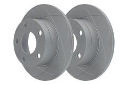 DISC FRANA ATE 24.0310-0201.1 - Compatibil cu AUDI, SKODA, VW