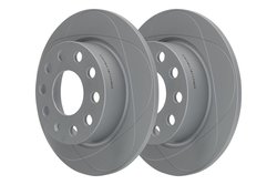 DISC FRANA ATE 24.0310-0277.1 - Compatibil cu AUDI, SEAT, SKODA, VW