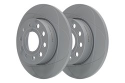 DISC FRANA ATE 24.0312-0158.1 - Compatibil cu AUDI, SEAT, SKODA, VW