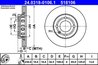 DISC FRANA ATE 24.0318-0106.1 - Compatibil cu SEAT, VW