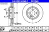 Disc frana ATE 24.0322-0248.1