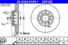 DISC FRANA ATE 24.0325-0105.1 - Compatibil cu AUDI, SEAT, SKODA