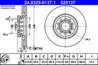 DISC FRANA ATE 24.0325-0137.1 - Compatibil cu AUDI, SEAT, SKODA
