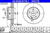 DISC FRANA ATE 24.0325-0179.1 - Compatibil cu MERCEDES-BENZ