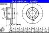 DISC FRANA ATE 24.0328-0129.1 - Compatibil cu NISSAN, OPEL, RENAULT