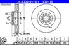 DISC FRANA ATE 24.0330-0115.1 - Compatibil cu AUDI, SEAT, SKODA, VW