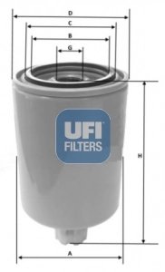 FILTRU COMBUSTIBIL UFI 24.039.00 - Compatibil cu DONGFENG
