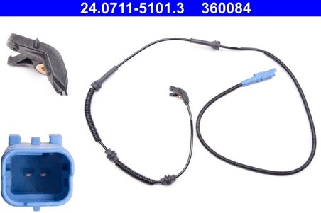 SENZOR ABS ATE 24.0711-5101.3 - Compatibil cu CITROEN