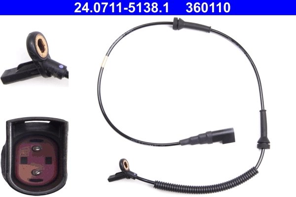 SENZOR ABS ATE 24.0711-5138.1 - Compatibil cu FORD