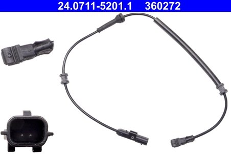SENZOR ABS ATE 24.0711-5201.1 - Compatibil cu RENAULT