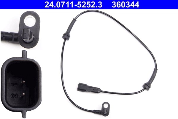 Senzor ABS ATE 24.0711-5252.3