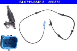 SENZOR ABS ATE 24.0711-5345.3 - Compatibil cu CITROEN, PEUGEOT