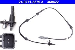 SENZOR ABS ATE 24.0711-5379.3 - Compatibil cu CITROEN, PEUGEOT