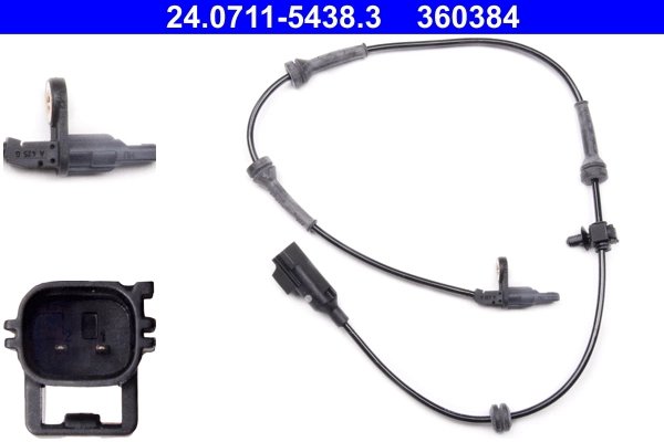 SENZOR ABS ATE 24.0711-5438.3 - Compatibil cu LAND ROVER