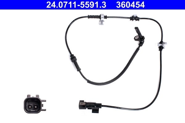 Senzor ABS ATE 24.0711-5591.3