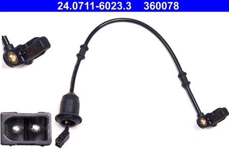 SENZOR ABS ATE 24.0711-6023.3 - Compatibil cu MERCEDES-BENZ