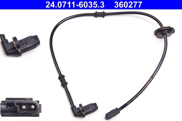 SENZOR ABS ATE 24.0711-6035.3 - Compatibil cu MERCEDES-BENZ