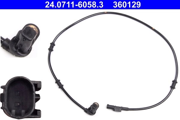 SENZOR ABS ATE 24.0711-6058.3 - Compatibil cu MERCEDES-BENZ
