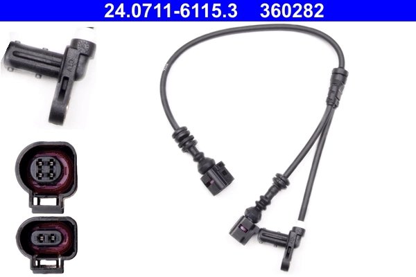 SENZOR ABS ATE 24.0711-6115.3 - Compatibil cu FORD, SEAT, VW
