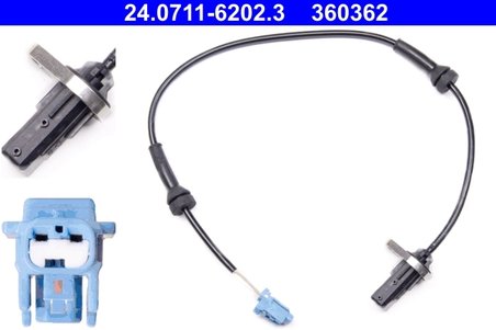 SENZOR ABS ATE 24.0711-6202.3 - Compatibil cu NISSAN